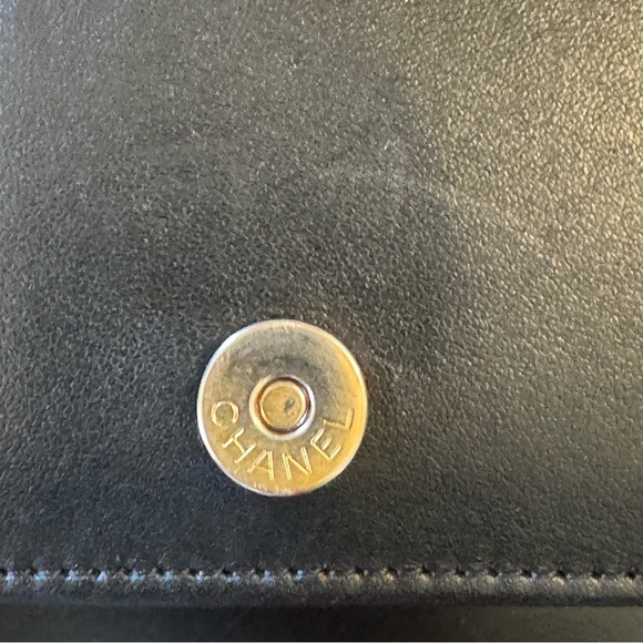 Authentic Chanel WOC caviar black gold hardware. - Picture 6 of 13